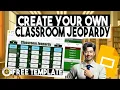 Free Jeopardy-style Template for Google Slides Question Quest Game Gamified EduTech