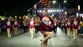 BANDA MUSICAL DE BERLÍN EN EL LATIN BAND FEST DEL CENTRO HISTÓRICO. 
