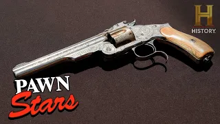 Pawn Stars Do America LOADS of CASH for Smith Wesson Revolver Season 2 Pawn Stars