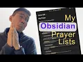 How I Track Prayer Requests in Obsidian