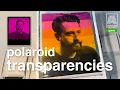 Make stunning Polaroid transparencies How to craft DIY Duochromes Gold Leaf Polaroids 8x10 more