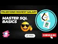 175 Second Highest Salary LeetCode Easy Explanation Frequently asked in many Companies