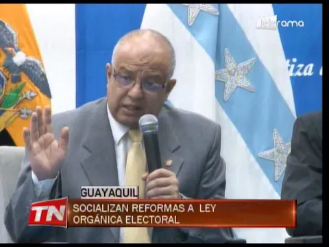 Socializan reformas a ley orgánica electoral