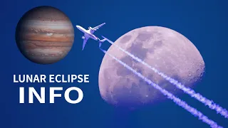 ZOOM MOON & JUPITER 2 DAYS BEFORE TOTAL LUNAR ECLIPSE (Total Lunar Eclipse 2026)