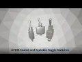 Sealed and Sealable Toggle Switches APEM