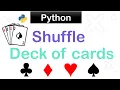 Python Program to Shuffle Deck of Cards best python questions for practice by mayankcodes