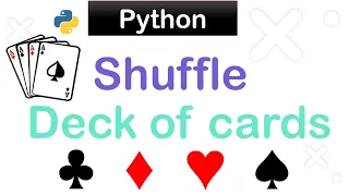 Python Program to Shuffle Deck of Cards best python questions for practice by mayankcodes