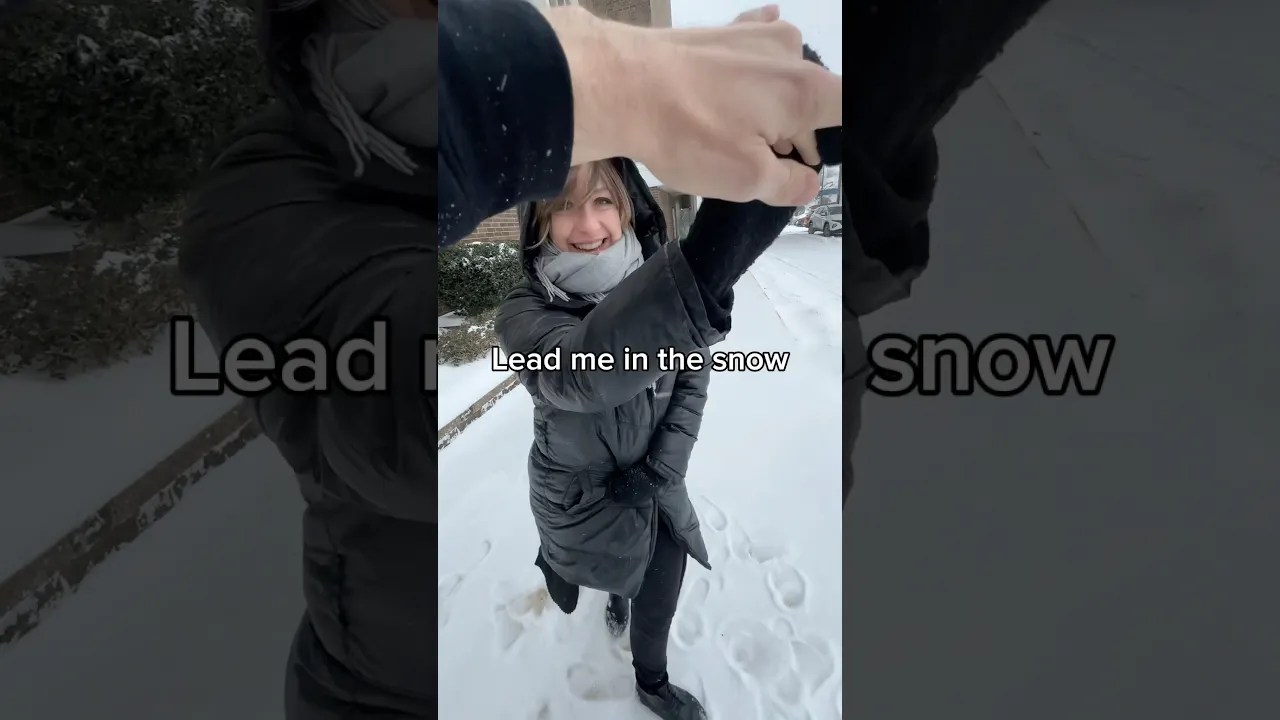 ❄️Getting snowed in doesn’t stop the dancing :)