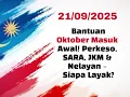Download Lagu [TERKINI] Bantuan Oktober Masuk Awal! Perkeso, SARA, JKM \u0026 Nelayan – Siapa Layak?@BantuanMY​