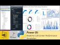 Power BI Realtime Call Center Performance Simulation using Python SQL and Power BI