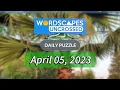 Wordscapes Uncrossed Daily Puzzle APRIL 05 2023 Answers Solution