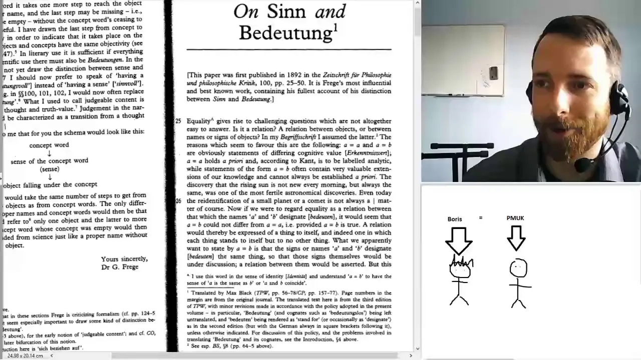PHL2026: Frege, "On Sense and Reference", opening pages