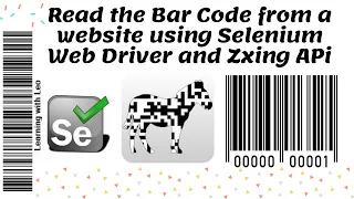 Read Bar Codes with the help of Selenium Web driver and Zxing API Selenium Java Selenium Automation