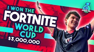 I WON THE FORTNITE WORLD CUP - 3 000 000