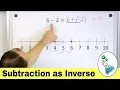 Viewing Subtraction as an Inverse Operation