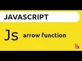 Arrow Function in JavaScript Syntax