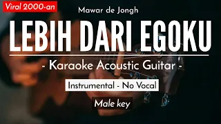Download Lebih dari Egoku - Mawar de Jongh (Karaoke Akustik) MP3