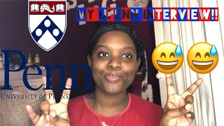 UPenn Interview This happened