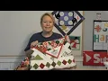 Machine Embroidered Quilt Labels from Designs by JuJu on the Brother 10-Needle PR 1055 Multi-needle