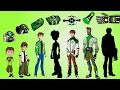 Download Lagu Ben Tennyson all forms with different omnitrix | Ben 10 coloring Fan made