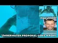 VIRAL UNDERWATER PROPOSAL GONE WRONG W ACTUAL FOOTAGE