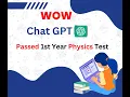 How to solved Physics Problems with ChatGPT ChatGPT passed Physics Test