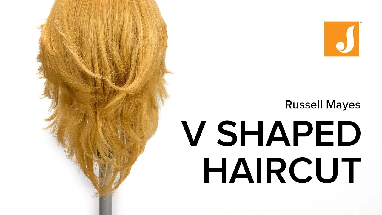 Medium Length V Shape Hair Cut Tutorial