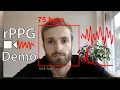 rPPG Contactless heart rate measurement