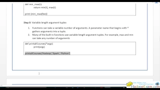 MODULE-9 PYTHON TUPLE