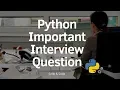 Python Tutorial Get Even Numbers IMPORTANT Interview Question