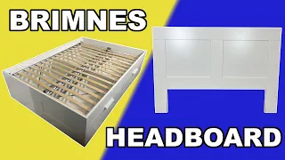 Step by Step BRIMNES Headboard IKEA Tutorial