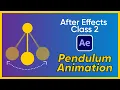 Pendulum animation After Effects Tutorial with Expressions Urdu - Hindi