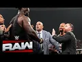 Oba Femi confronts Bron Breakker after stopping Vision beatdown Raw highlights Aug 10 2026