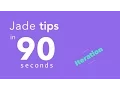 Jade Pug Tips in 90 Seconds - Iteration