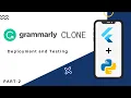 Grammarly Clone Deploying and Testing the Fast-API Part-2 bilCodes
