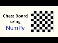 Making a chess board using Python Tutorial