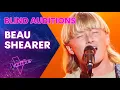 Download Lagu Beau Shearer Sings Zach Bryan's Something in the Orange | The Blind Auditions | The Voice Australia