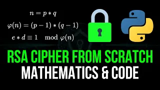 RSA Encryption From Scratch - Math Python Code