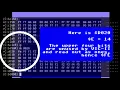 Using the C64 ML Monitor to Write an Assembly Subroutine