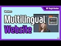 Multilingual Website WordPress - Multiple Language Homepage
