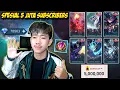Download Lagu BORONG SEMUA SKIN LEGEND SAMBIL NGOBROL SANTUY SPESIAL 5 JUTA SUBSCRIBERS - Mobile legends