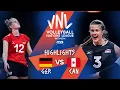 GER vs. CAN - Highlights Week 2 | Women's VNL 2021
