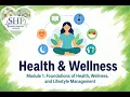 Health and Wellness Module 1
