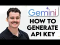 How To Generate A Google Gemini API Key 2026 Guide