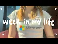 week in my life as a PM intern Microsoft