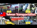 Taiwan Transportation Taipei Main Station Guide MRT TRA THSR Bus