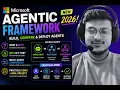 Microsoft Agent Framework Tutorial 2026 Build Multi-Agent AI Apps from Scratch Real Project