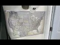 Swiftmaps 24x36 United States USA US Executive Wall Map Poster Mural 24x36 LAMINATED