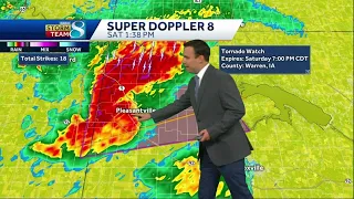 Tornado warning issued for Marion County