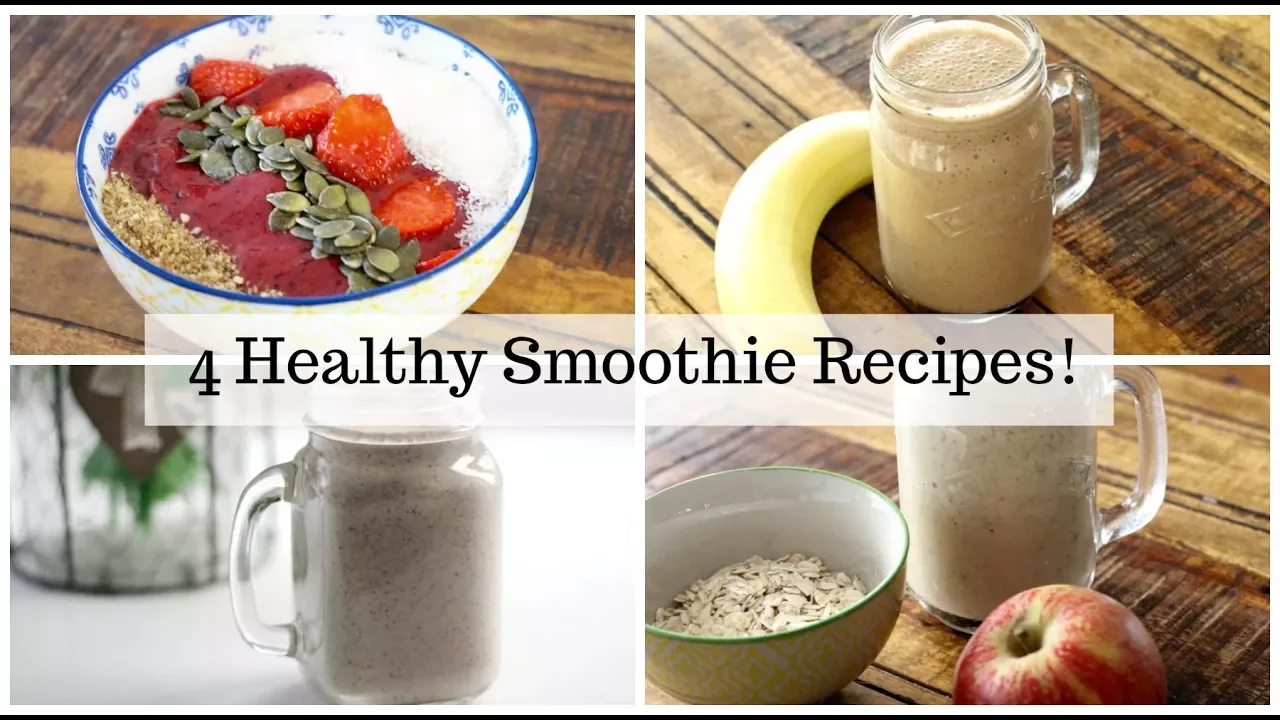 4 Healthy Smoothie Recipes & my Tribest Blender Review   Nic